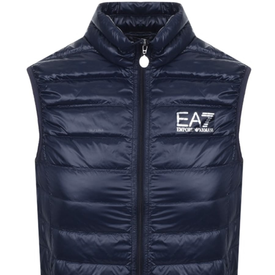 Alternative Image for ProductEA7 Emporio Armani Quilted Gilet Blue2